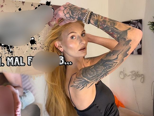 Lessia-Mia's Porno Video: ti*ten und fo**e reichen ihm nicht! Mein1. Mal foot**b