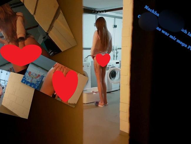 Lessia Mia Porno Video: Mega Peinlich Nachbar hat mich im Wäschekeller bespannt