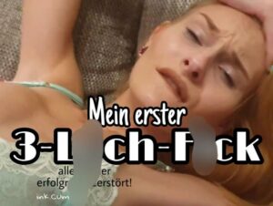 Lessia Mia Porno Video: Mein erster 3-Loch-Fick