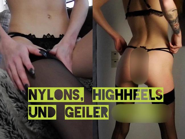 Lessia Mia Porno Video: Nylons