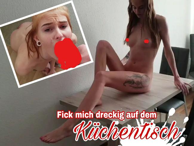 Lessia Mia Porno Video: SEXTAPE auf dem Küchentisch-perfekter CUMSHOT!
