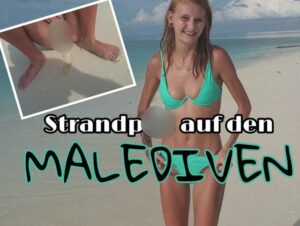 Lessia Mia Porno Video: Strandpiss auf den MALEDIVEN!